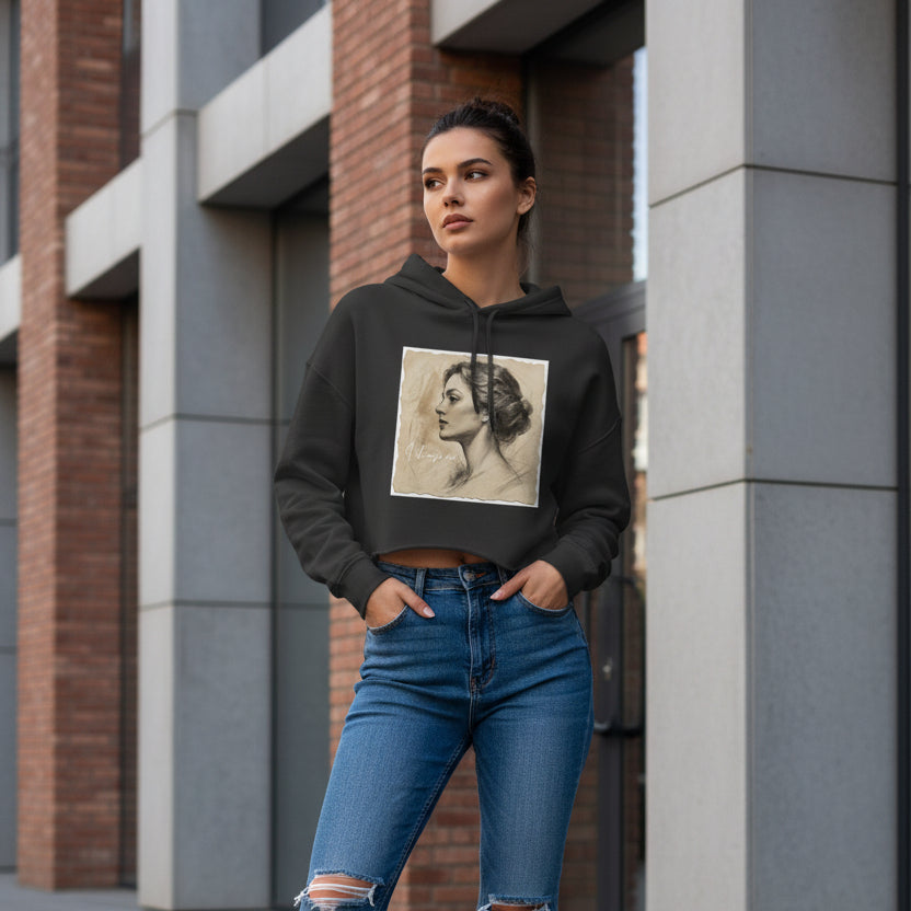 Lightweight Crop Hoodie