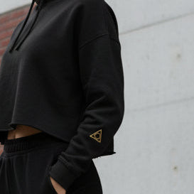 Lightweight Crop Hoodie